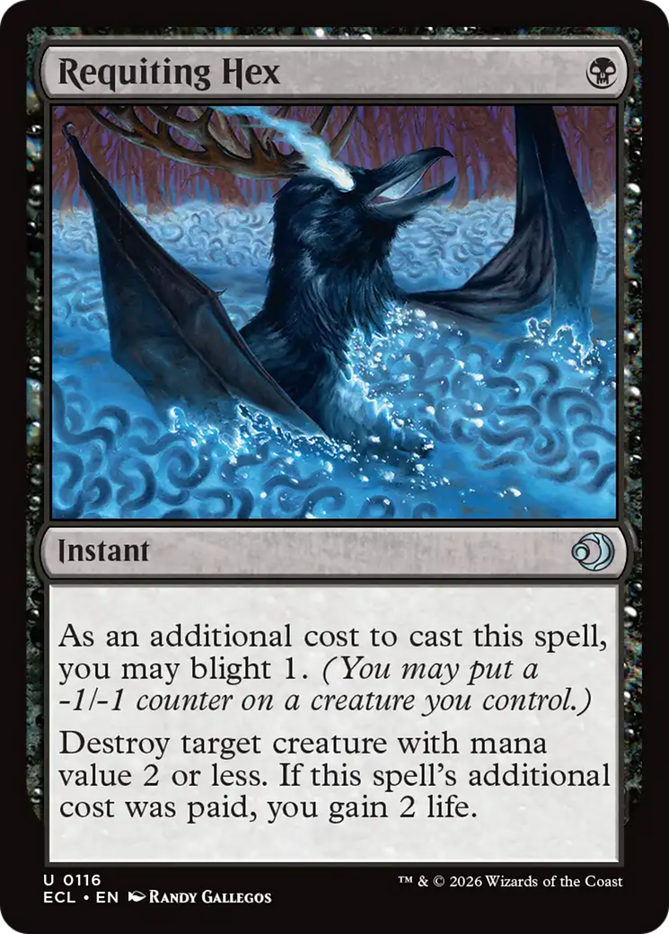 Requiting Hex [Lorwyn Eclipsed] | Shuffle n Cut Hobbies & Games