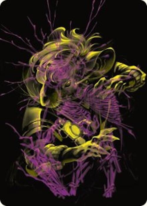 Nashi, Searcher in the Dark Art Card (43/54) [Duskmourn: House of Horror Art Series] | Shuffle n Cut Hobbies & Games