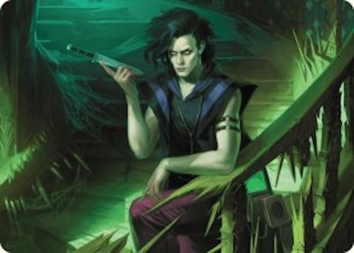 Winter, Misanthropic Guide Art Card [Duskmourn: House of Horror Art Series] | Shuffle n Cut Hobbies & Games