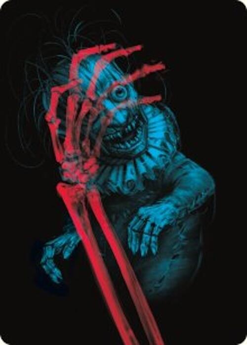 Marvin, Murderous Mimic Art Card [Duskmourn: House of Horror Art Series] | Shuffle n Cut Hobbies & Games