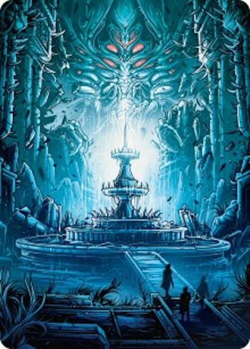 Island Art Card [Duskmourn: House of Horror Art Series] | Shuffle n Cut Hobbies & Games