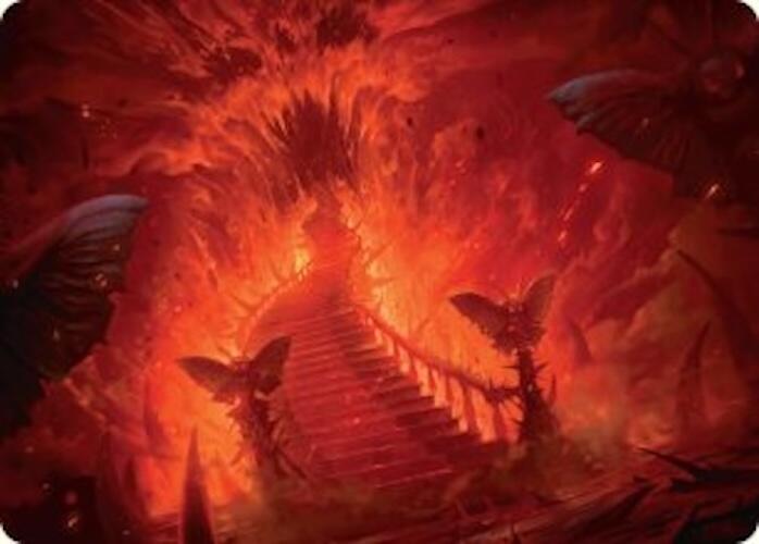 Mountain Art Card [Duskmourn: House of Horror Art Series] | Shuffle n Cut Hobbies & Games