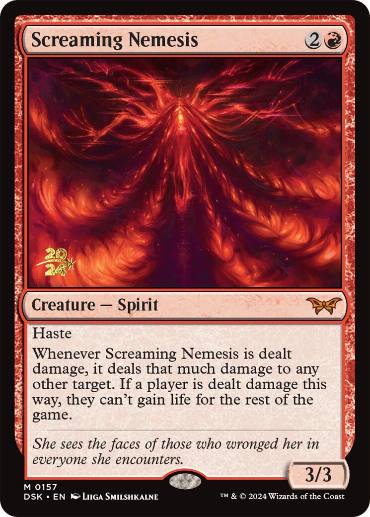 Screaming Nemesis [Duskmourn: House of Horror Prerelease Promos] | Shuffle n Cut Hobbies & Games