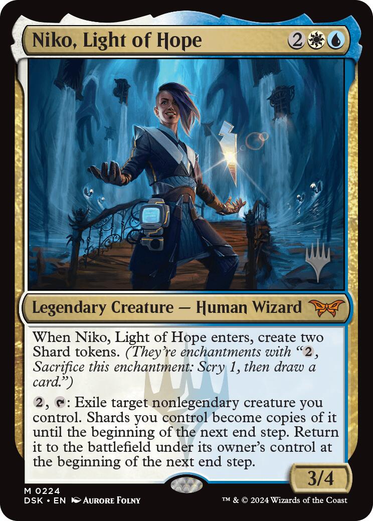 Niko, Light of Hope (Promo Pack) [Duskmourn: House of Horror Promos] | Shuffle n Cut Hobbies & Games