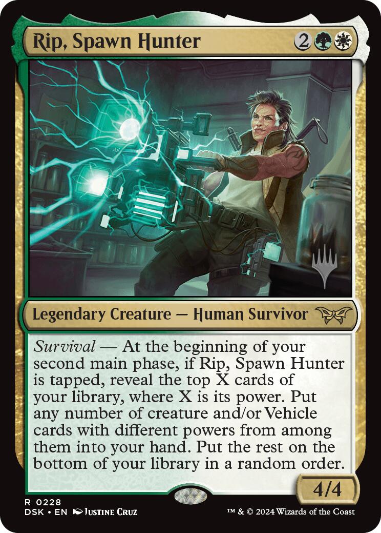 Rip, Spawn Hunter (Promo Pack) [Duskmourn: House of Horror Promos] | Shuffle n Cut Hobbies & Games