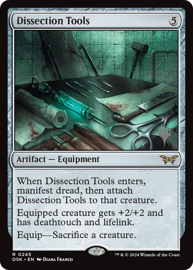 Dissection Tools (Promo Pack) [Duskmourn: House of Horror Promos] | Shuffle n Cut Hobbies & Games