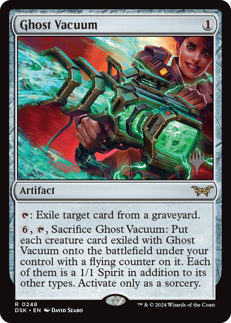 Ghost Vacuum (Promo Pack) [Duskmourn: House of Horror Promos] | Shuffle n Cut Hobbies & Games