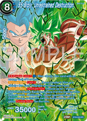 SS Broly, Unrestrained Destruction (SPR) (BT26-049) [Ultimate Advent] | Shuffle n Cut Hobbies & Games