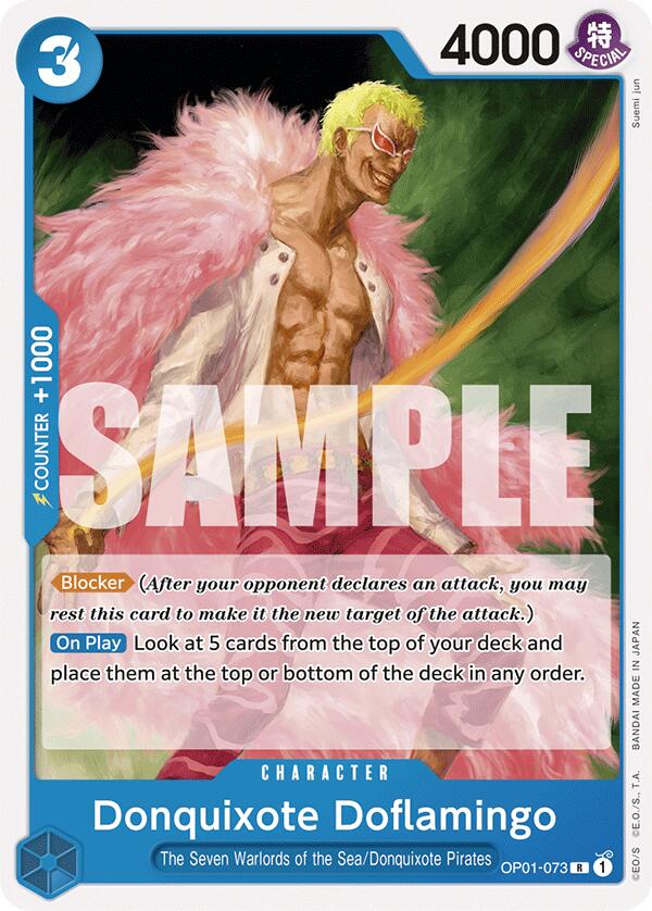 Donquixote Doflamingo [Starter Deck: Blue Donquixote Doflamingo] | Shuffle n Cut Hobbies & Games