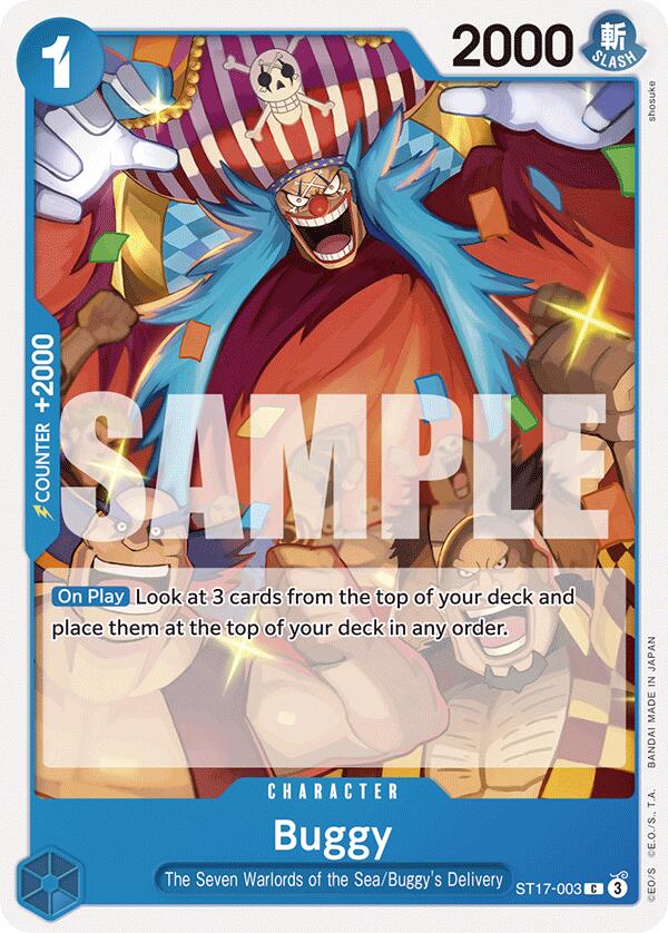 Buggy [Starter Deck: Blue Donquixote Doflamingo] | Shuffle n Cut Hobbies & Games