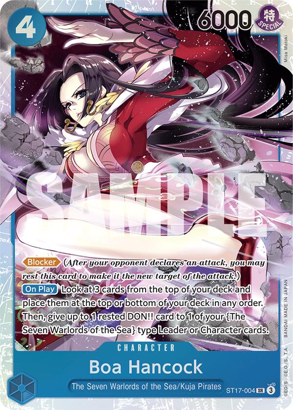 Boa Hancock [Starter Deck: Blue Donquixote Doflamingo] | Shuffle n Cut Hobbies & Games