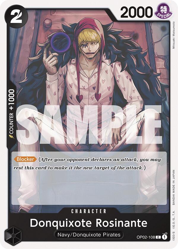 Donquixote Rosinante [Starter Deck: Black Smoker] | Shuffle n Cut Hobbies & Games