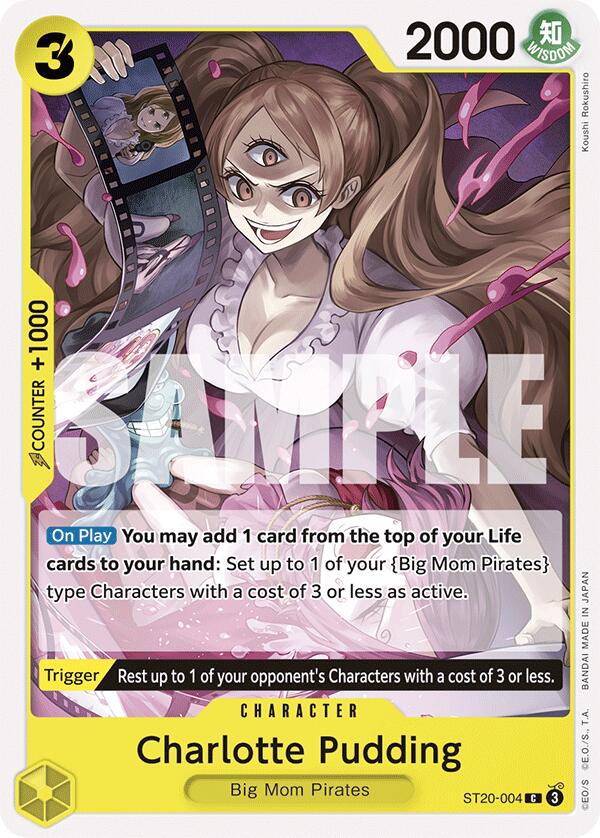 Charlotte Pudding [Starter Deck: YELLOW Charlotte Katakuri] | Shuffle n Cut Hobbies & Games