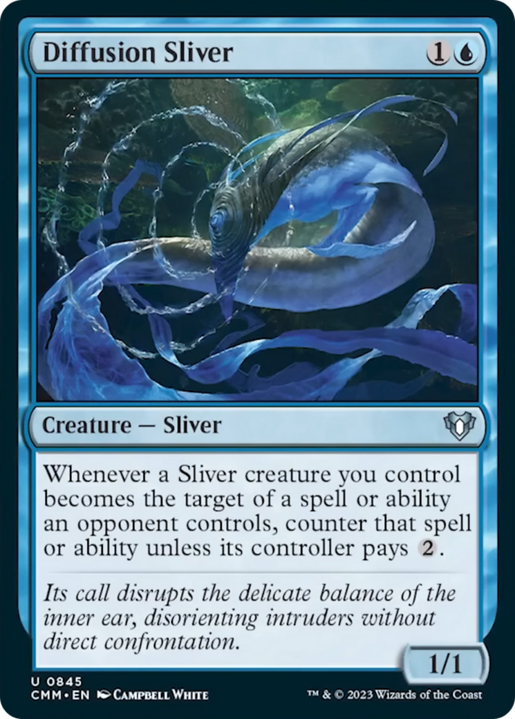 Diffusion Sliver [Commander Masters] | Shuffle n Cut Hobbies & Games