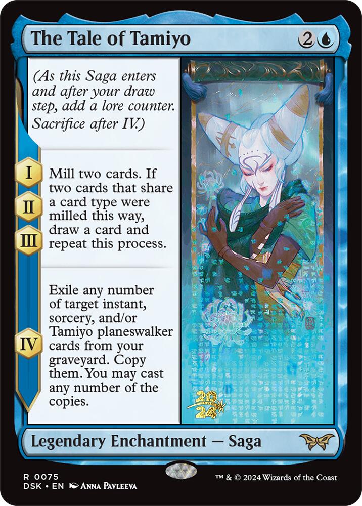 The Tale of Tamiyo [Duskmourn: House of Horror Prerelease Promos] | Shuffle n Cut Hobbies & Games