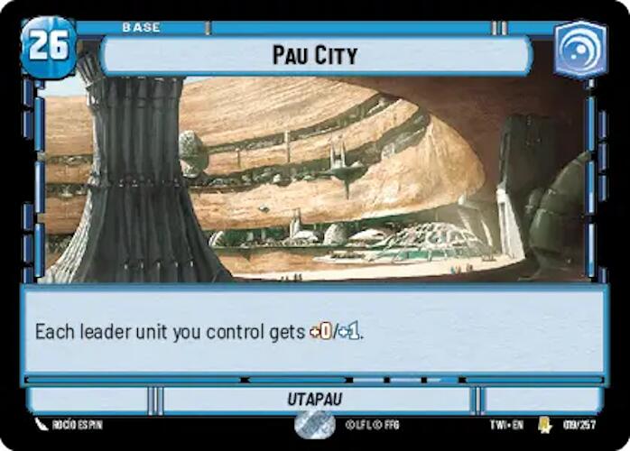 Pau City (019/257) (019/257) [Twilight of the Republic] | Shuffle n Cut Hobbies & Games