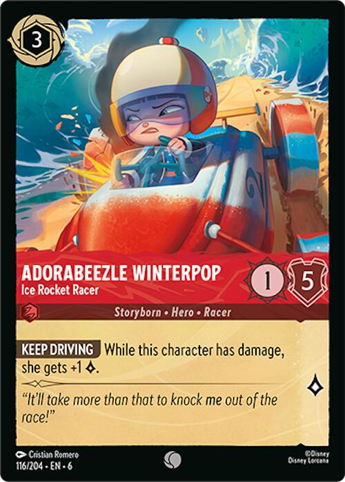 Adorabeezle Winterpop - Ice Rocket Racer (116/204) [Azurite Sea] | Shuffle n Cut Hobbies & Games
