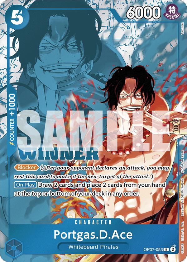 Portgas.D.Ace (Winner Pack 2024 Oct.-Dec.) [One Piece Promotion Cards] | Shuffle n Cut Hobbies & Games