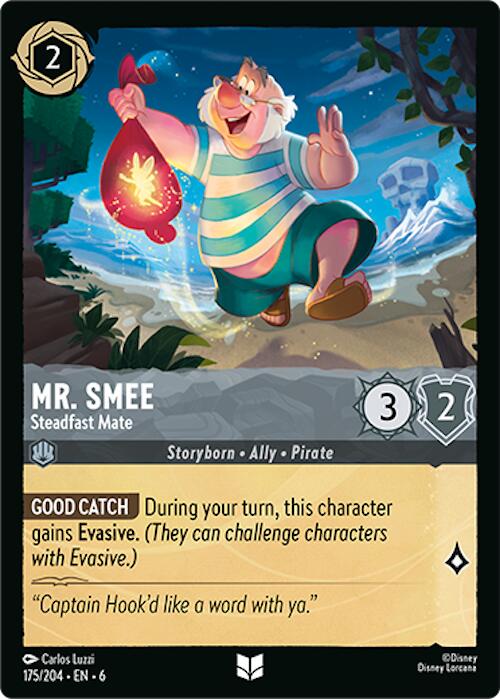 Mr. Smee - Steadfast Mate (175/204) [Azurite Sea] | Shuffle n Cut Hobbies & Games