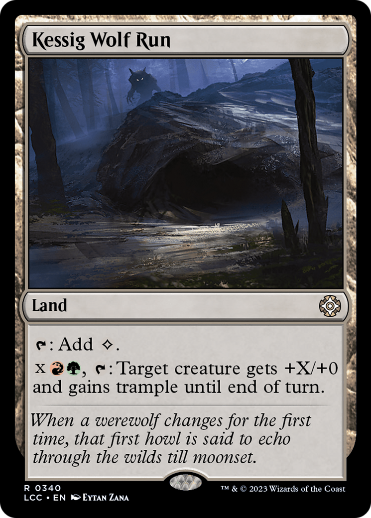 Kessig Wolf Run [The Lost Caverns of Ixalan Commander] | Shuffle n Cut Hobbies & Games