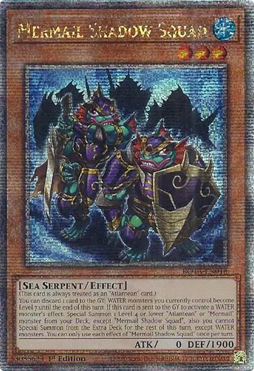 Mermail Shadow Squad (Quarter Century Secret Rare) [ROTA-EN018] Quarter Century Secret Rare | Shuffle n Cut Hobbies & Games