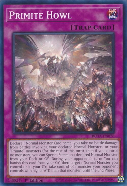 Primite Howl [ROTA-EN076] Common | Shuffle n Cut Hobbies & Games