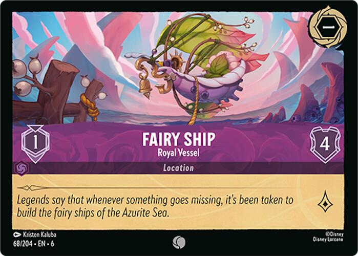 Fairy Ship - Royal Vessel (68/204) [Azurite Sea] | Shuffle n Cut Hobbies & Games
