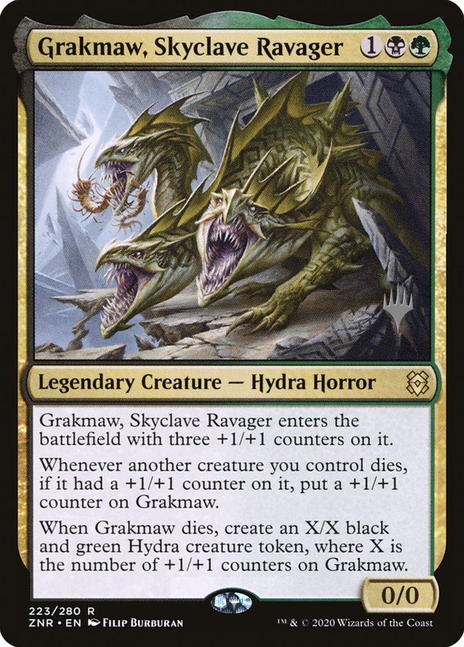 Grakmaw, Skyclave Ravager (Promo Pack) [Zendikar Rising Promos] | Shuffle n Cut Hobbies & Games