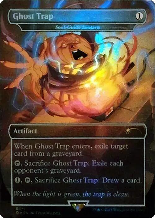 Ghost Trap - Soul-Guide Lantern (Rainbow Foil) [Secret Lair Drop Series] | Shuffle n Cut Hobbies & Games