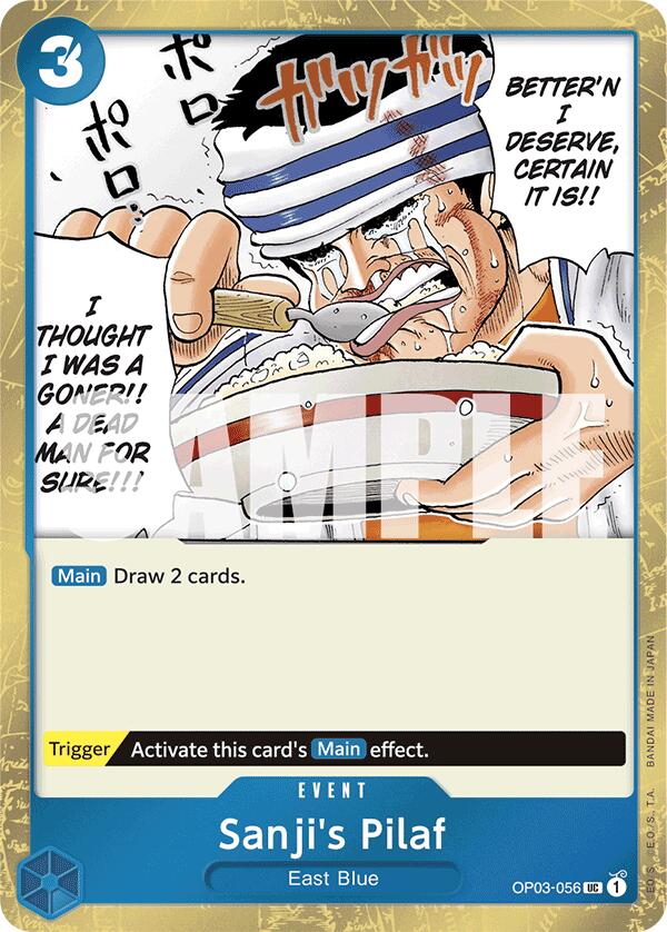 Sanji's Pilaf (Alternate Art)(Jolly Roger Foil) [Premium Booster -The Best-] | Shuffle n Cut Hobbies & Games