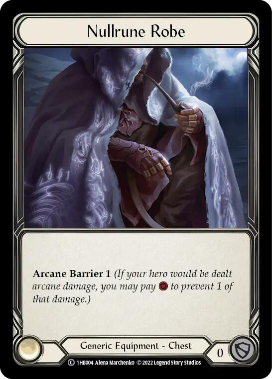 Nullrune Robe [1HB004] (History Pack 1 Bravo Blitz Deck) | Shuffle n Cut Hobbies & Games
