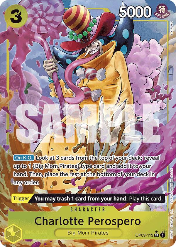 Charlotte Perospero (Alternate Art) [Premium Booster -The Best-] | Shuffle n Cut Hobbies & Games