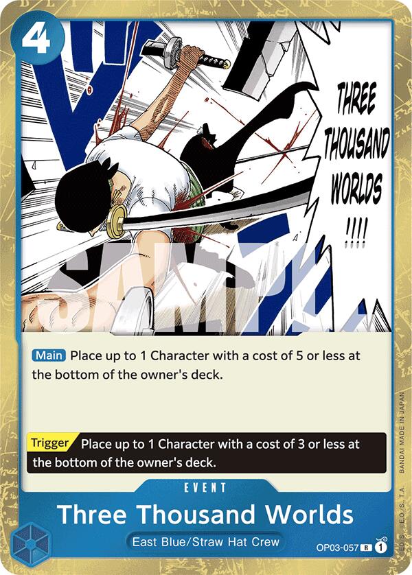 Three Thousand Worlds (Jolly Roger Foil) [Premium Booster -The Best-] | Shuffle n Cut Hobbies & Games