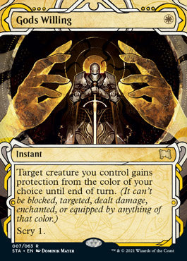 Gods Willing (Foil Etched) [Strixhaven: Mystical Archive] | Shuffle n Cut Hobbies & Games