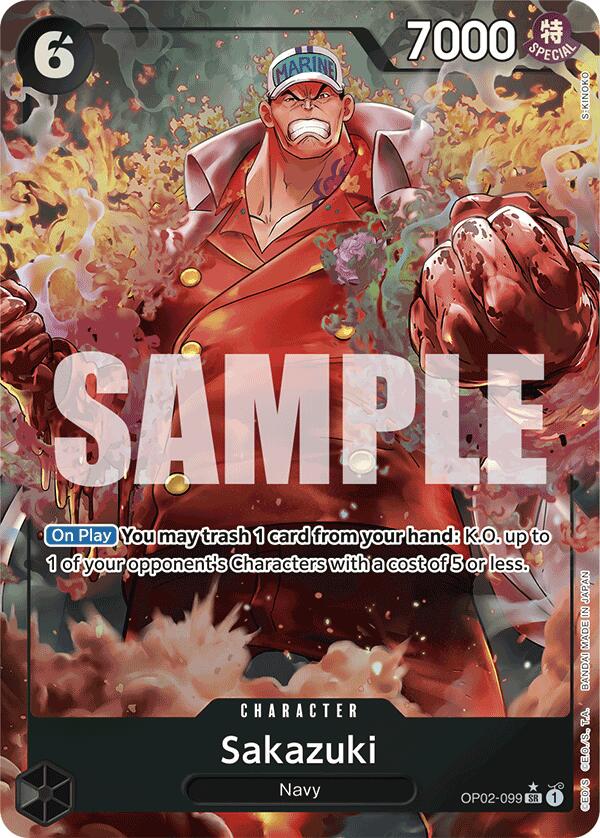 Sakazuki (Full Art) [Premium Booster -The Best-] | Shuffle n Cut Hobbies & Games