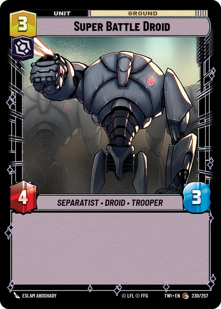 Super Battle Droid (230/257) (230/257) [Twilight of the Republic] | Shuffle n Cut Hobbies & Games