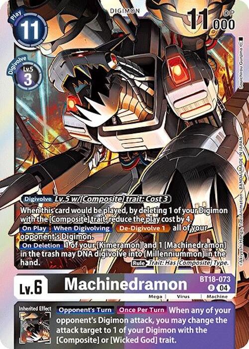 Machinedramon [BT18-073] [Release Special Booster Ver.2.0] | Shuffle n Cut Hobbies & Games
