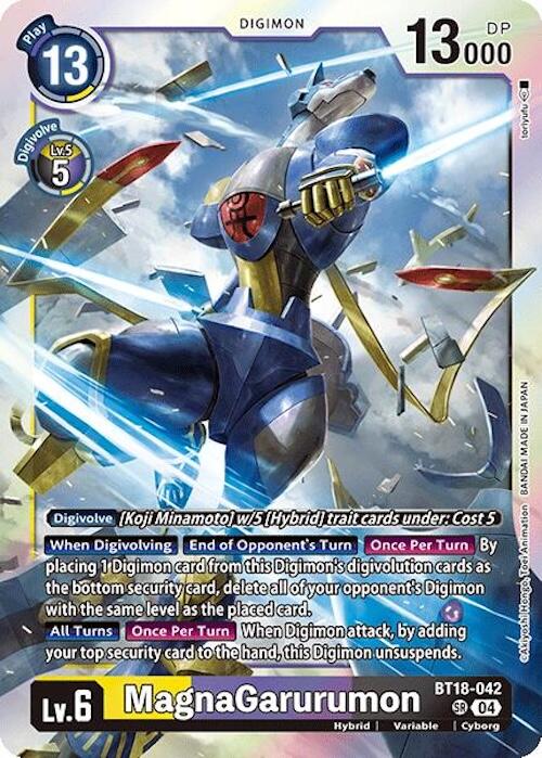 MagnaGarurumon [BT18-042] [Release Special Booster Ver.2.0] | Shuffle n Cut Hobbies & Games