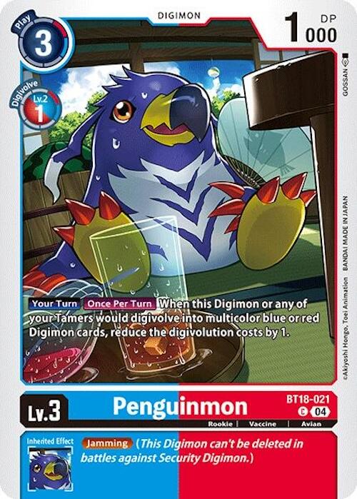 Penguinmon [BT18-021] [Release Special Booster Ver.2.0] | Shuffle n Cut Hobbies & Games
