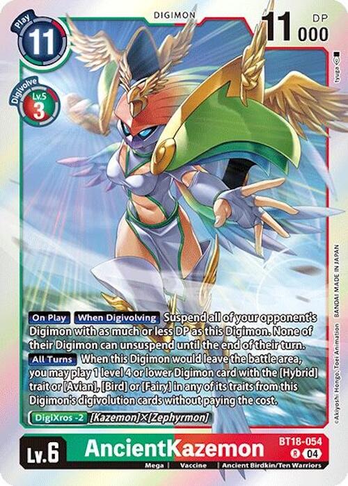 AncientKazemon [BT18-054] [Release Special Booster Ver.2.0] | Shuffle n Cut Hobbies & Games