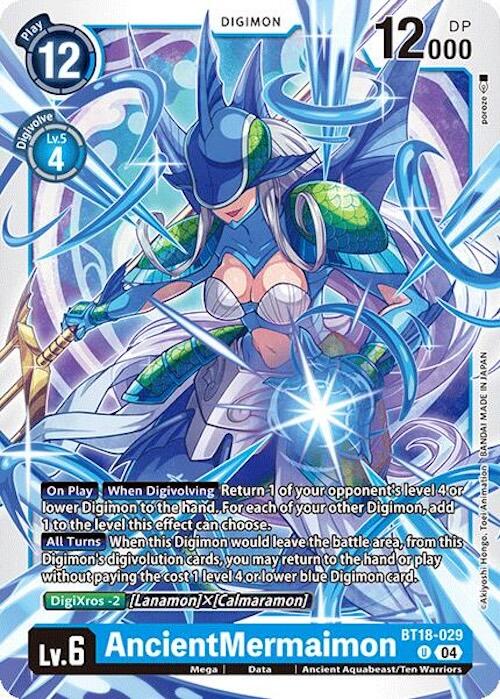 AncientMermaimon [BT18-029] [Release Special Booster Ver.2.0] | Shuffle n Cut Hobbies & Games