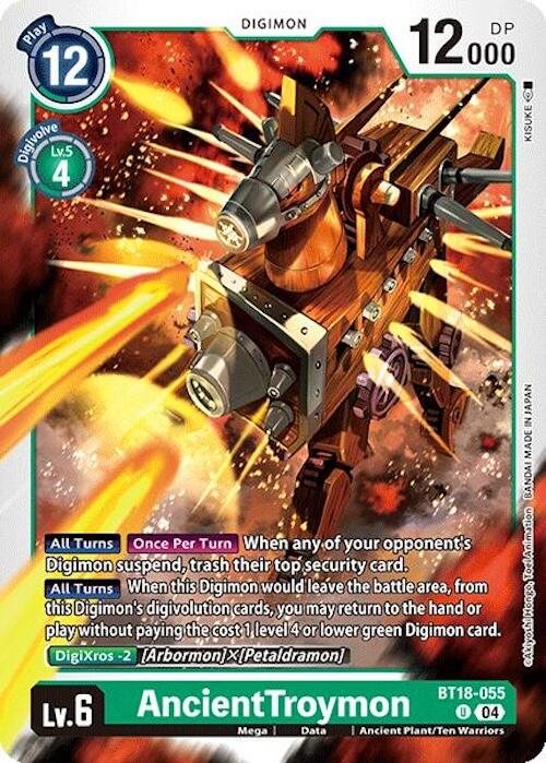 AncientTroymon [BT18-055] [Release Special Booster Ver.2.0] | Shuffle n Cut Hobbies & Games