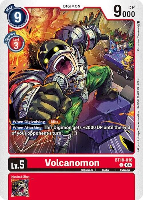 Volcanomon [BT18-016] [Release Special Booster Ver.2.0] | Shuffle n Cut Hobbies & Games