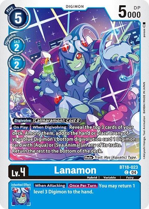 Lanamon [BT18-023] [Release Special Booster Ver.2.0] | Shuffle n Cut Hobbies & Games