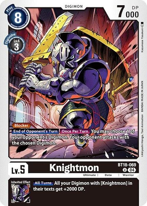 Knightmon [BT18-069] [Release Special Booster Ver.2.0] | Shuffle n Cut Hobbies & Games