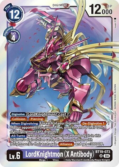 LordKnightmon (X Antibody) [BT19-073] [Release Special Booster Ver.2.0] | Shuffle n Cut Hobbies & Games