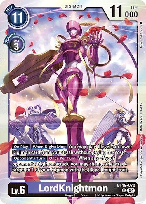 LordKnightmon [BT19-072] [Release Special Booster Ver.2.0] | Shuffle n Cut Hobbies & Games