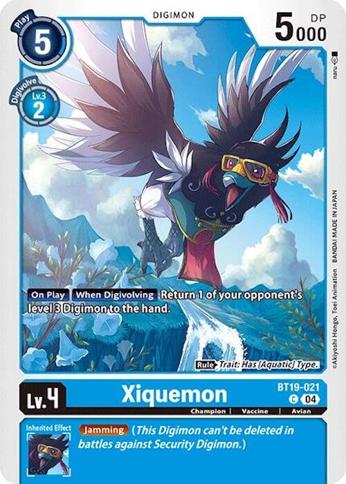 Xiquemon [BT19-021] [Release Special Booster Ver.2.0] | Shuffle n Cut Hobbies & Games