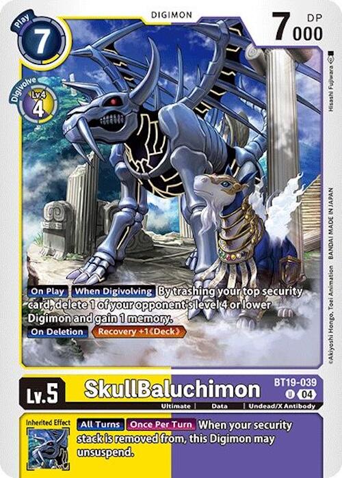 SkullBaluchimon [BT19-039] [Release Special Booster Ver.2.0] | Shuffle n Cut Hobbies & Games