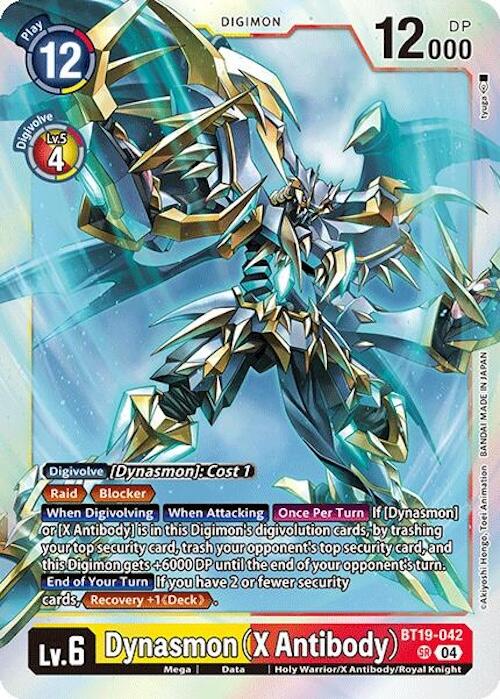 Dynasmon [BT19-042] (X Antibody) [Release Special Booster Ver.2.0] | Shuffle n Cut Hobbies & Games